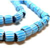 Perles Rondelles Verre 8mm, Verre Millefiori fait Main
