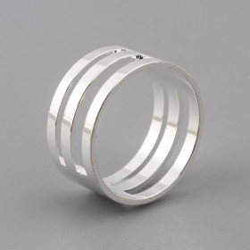 Bagues Ouvre Anneaux Outil Bijoux Laiton Finition Argent Platine