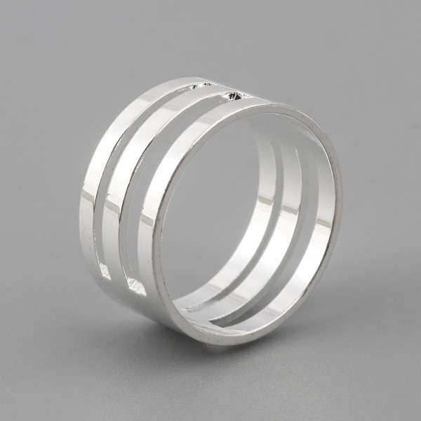Bagues Ouvre Anneaux Outil Bijoux Laiton Finition Argent Platine