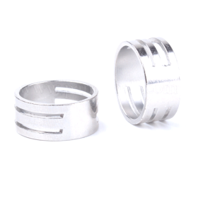 Bagues Ouvre Anneaux Outil Bijoux Laiton Finition Argent Platine