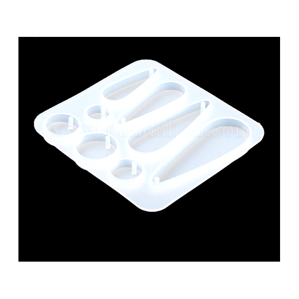 Moule en Silicone pour Pendentifs et Boucles d’Oreilles – Utilisation FIMO, Résine