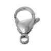 Mousquetons 10 mm, Acier Inoxydable 316 finition Argenté