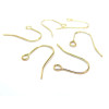 Boucles d'oreille Crochets 18 mm, ACIER INOXYDABLE 304 finition Doré