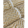 Cordon tressé, fil métallisé doré 1.5mm coloris D33