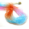 Perles Bicône 4mm, Verre Multicolores