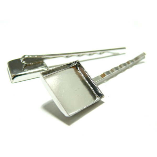 Supports de barrette  carré  PP  bord épais