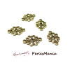 Pendentifs Connecteur arabesque, métal couleur Or Antique