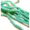 Perles à facettes, rondelles en verre 4x3mm, coloris D31