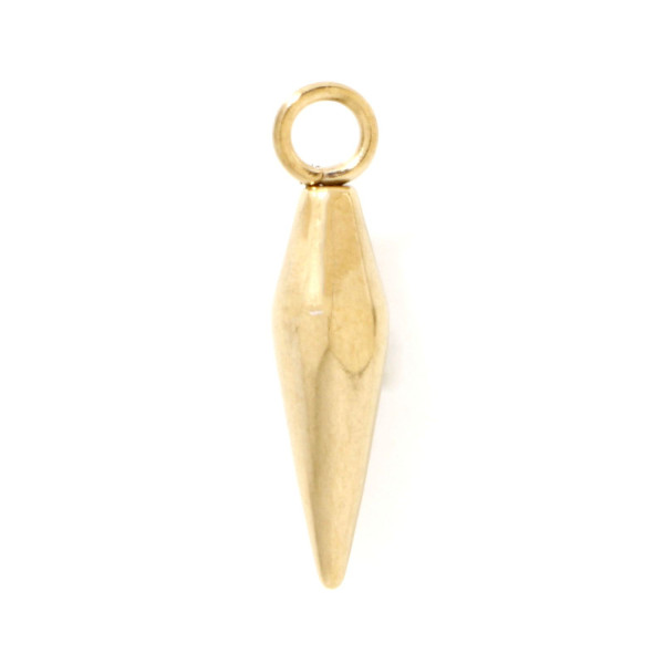 Pendentifs Géométrique 19 mm, Acier Inoxydable 304 finition Doré, placage PVD