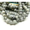 Perles rondes 8mm, Jaspe Picasso
