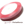 1 rouleau de 22 mètres ruban satin ROSE FUSCHIA 6mm H1127
