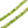 Perles Rondelles Verre 8mm, Verre Millefiori fait Main