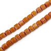 Perles Rondelles Verre 8mm, Verre Millefiori fait Main
