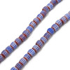 Perles Rondelles Verre 8mm, Verre Millefiori fait Main