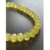 Perles Rondelles facettée forme Lanterne 10 par 8mm, Jade Citron