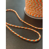Cordon tressé et fil métallisé doré 1.5mm coloris C20