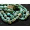 Perles forme Galets 8 par 6 mm, Amazonite
