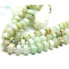 Perles Rondelles, Heishi  6 par 3mm, Chrysoprase