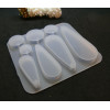 Moule en Silicone, pour réaliser des pendentifs ou Boucles d'oreilles, utilisation FIMO RESINE