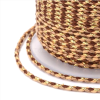Cordon tressé et fil métallisé doré 1.5mm coloris C06