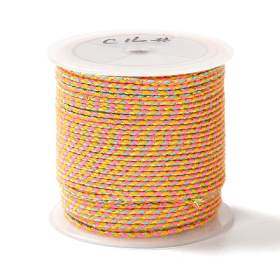 Cordon tressé et fil métallisé doré 1.5mm coloris C11
