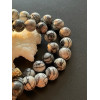 Perles Rondes 10mm, Jaspe Toile Araignée
