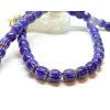 Perles Rondelles Verre 8mm, Verre Millefiori fait Main