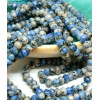 Perles Rondelle 6 par 4 mm Jaspe Kiwi coloris A02