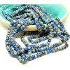 Perles Rondelle 6 par 4 mm Jaspe Kiwi coloris A02