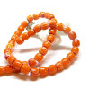 Perles Rondelles Verre 8mm, Verre Millefiori fait Main