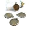 Supports de pendentif CUPCAKES 16mm, Laiton couleur BRONZE