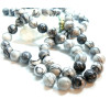 Perles Rondes 10mm ,Jaspe Toile Araignée