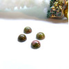 Cabochons Rond 4mm, Unakite Coloris NO 41
