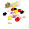 Cabochons fleur Résine 10mm,  Fleur multicolores coloris aléatoire