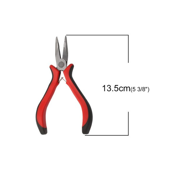 Pince Bout Plat fin,  Pince de précision à bout plat lisse incurvé