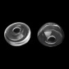 Globes boule cabochon creux à remplir en verre 25.5mm par 5mm