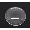 Cabochons en Verre Ronds 16mm Transparente