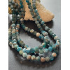 Perles Rondes Facettées 4.5mm, Apatite