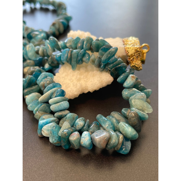 Perles forme Chips , Apatite