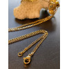 Collier 60 cm, maille  2.8mm, Acier Inoxydable 304 finition Doré, Placage IONIQUE