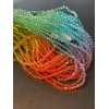Perles Bicône 4mm, Verre Multicolores