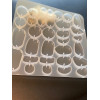 Moule en Silicone pour réaliser des Pendentifs et Boucles d'oreilles utilisation FIMO RESINE