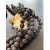 Perles rondes 10mm – Pierre de Lave Noire