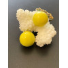 Perle Sonore 18 mm Jaune – Métal – Spécial Bola de grossesse