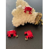 Pendentifs Crabe 3D – Métal Doré