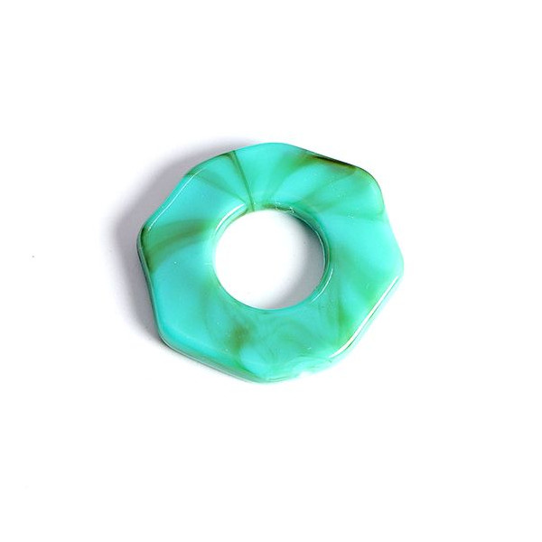 pendentifs octogone 23 mm marbrés – Résine & Acrylique