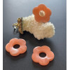 Pendentifs Fleur 25 mm – Acrylique