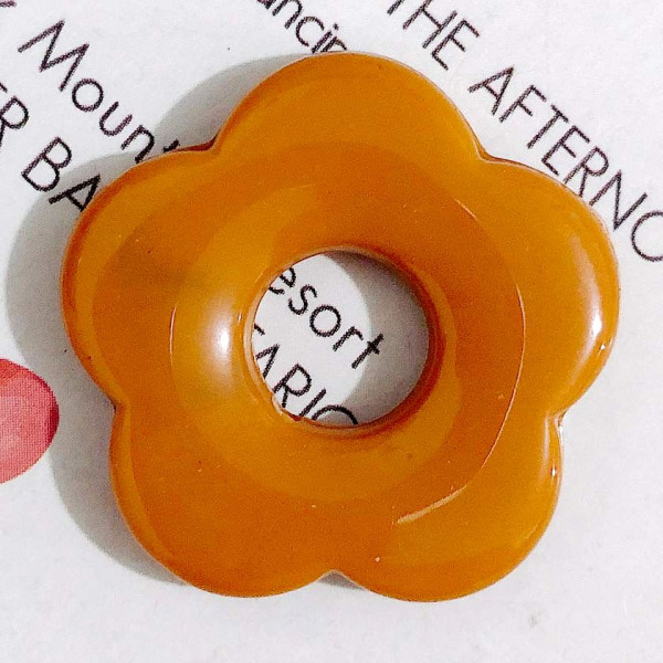 Pendentifs Fleur 25 mm – Acrylique