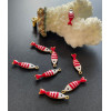 Pendentifs Poissons 18x5mm – Résine Émaillée & Acier Inoxydable 304