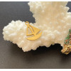 Pendentifs – Petit Bateau Voilier 15 mm – Acier inoxydable 304, doré
